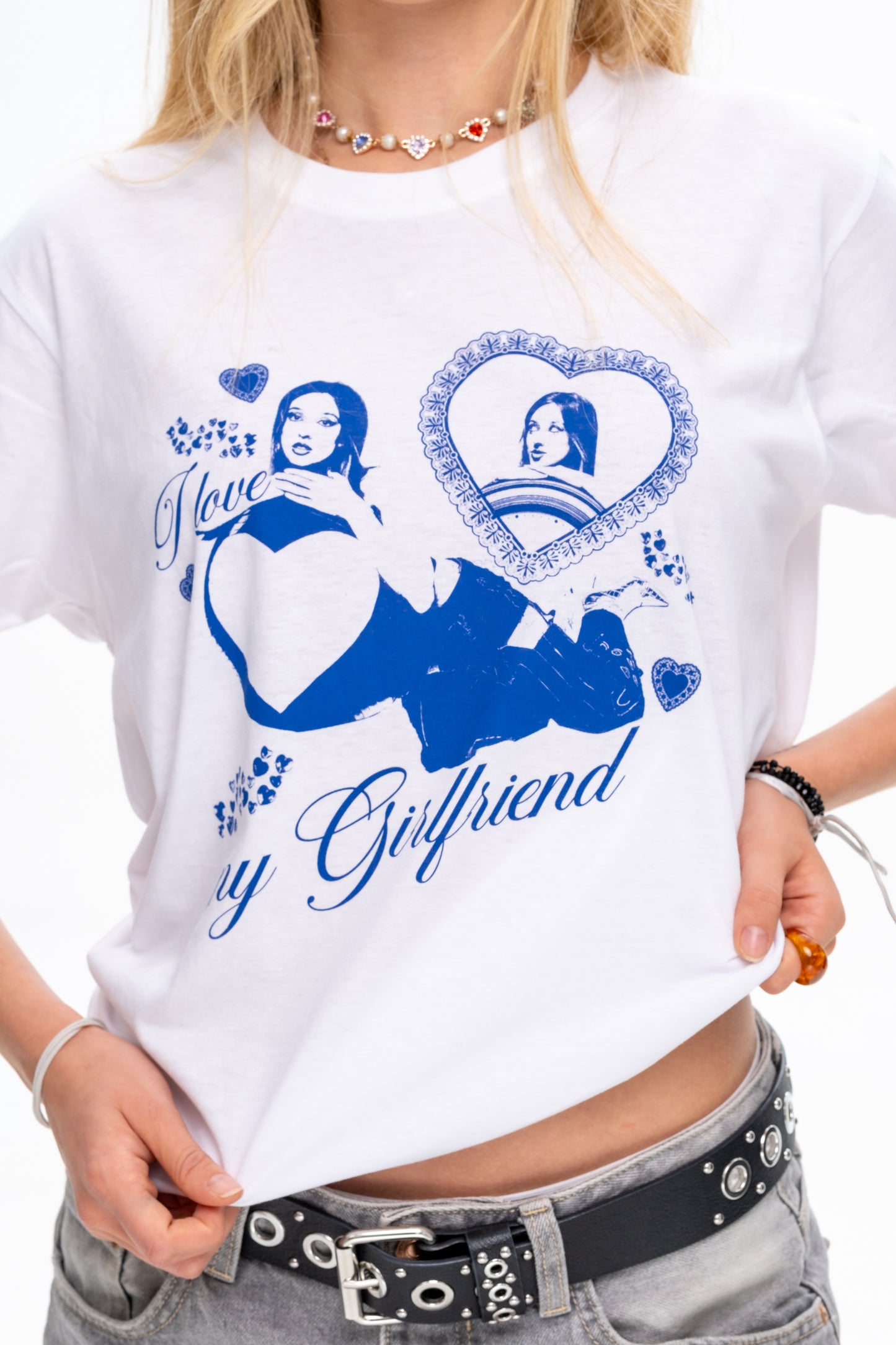 Camiseta "I Love My Girlfriend" - Isa Buzzi