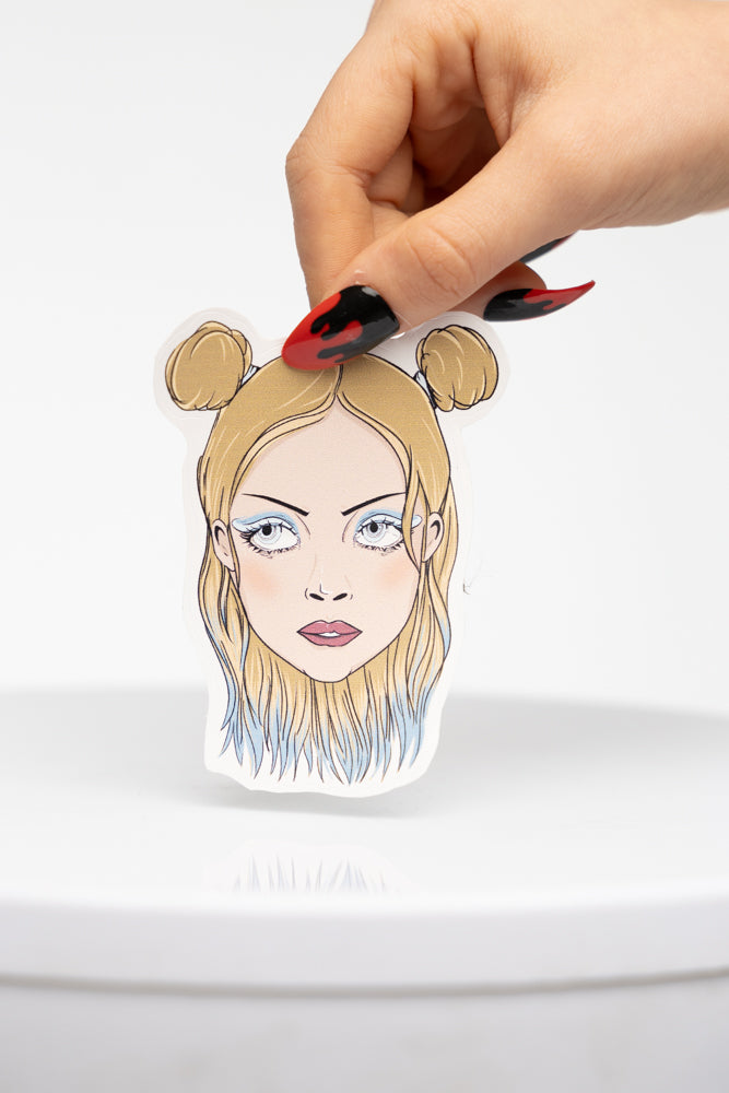 Adesivo "Vilã" (Unitário) - Isa Buzzi