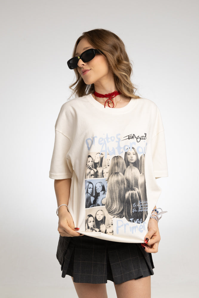 Camiseta Oversized - Direitos Autorais